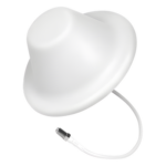 WilsonPRO / weBoost 304-419 – Antena Domo Interior / 698-960/1710-2700 MHz / 2-4 dBi / 75 Ohm / Conector F Hembra / 7.3" x 3.3" (185 x 85 mm)