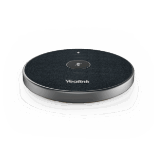 YEALINK VCM36W-PACKAGE – Micrófono Inalámbrico de Mesa / Captación 360° / Alcance 6 m (19.7 ft) / Arreglo de 3 Micrófonos / Wi-Fi Cifrado / Base de Carga Incluida
