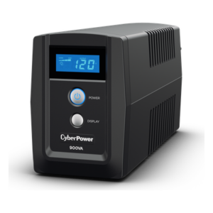 CYBERPOWER OM900ATLCD – UPS de Línea Interactiva / 900 VA / 420 W / 6 Salidas NEMA 5-15R / AVR Integrado / LCD / USB