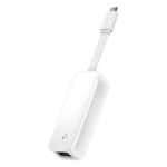 TP-LINK UE300C – Adaptador de red / Ethernet RJ45 10/100/1000Mbps / USB-C / Cable plegable / RTL8153 / 71x26x16.2 mm
