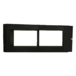 NOTIFIER DP-GDIS1 – Placa de Revestimiento / Anunciador Gráfico 10 Pulgadas / Gabinete CAB-4 Fila Superior / Color Negro / UL 864 10ª Edición