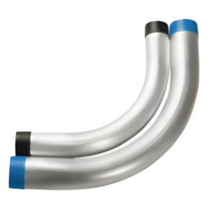RAWELT CAL-32-R – Codo Conduit Rígido de Aluminio / 1 1/4" (31.8 mm) / NPT Estándar Industrial / Sin Costura / UL-6A / ANSI C80.5 / IP para Áreas Peligrosas NEC 500