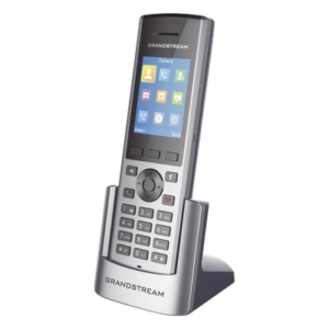 GRANDSTREAM DP-730 – Teléfono IP DECT Inalámbrico / Alcance 400 m (1312.3 ft) / 10 Cuentas SIP / Pantalla LCD 2.4 Pulgadas / 40 Horas Conversación / Audio Full HD