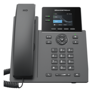 GRANDSTREAM GRP2610 – Teléfono IP / 2 Líneas / Pantalla LCD 2.4" / 8 Botones Virtuales / Audio HD / Conferencia 5 Vías / Seguridad Carrier-Grade