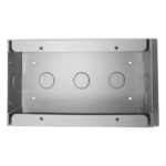 FIRE-LITE SBB3 – Caja de Montaje en Superficie / 3 Gangs / Para Anunciadores Remotos de 80 Caracteres / Profundidad 2.75 pulgadas (7 cm)