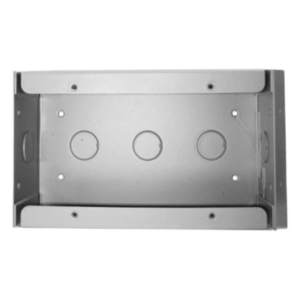 FIRE-LITE SBB3 – Caja de Montaje en Superficie / 3 Gangs / Para Anunciadores Remotos de 80 Caracteres / Profundidad 2.75 pulgadas (7 cm)