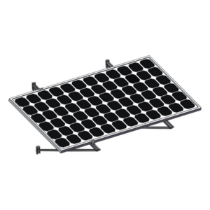 EPCOM POWERLINE PSWM1400 – Montaje para Módulos Solares / Aluminio Anodizado / Riel 1400 mm / Espesor 35-40 mm / Muro