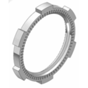 ANCLO ANC-CT212 – Contratuerca Metálica / Zamac / 2 1/2" (63 mm) / Rosca Estándar / Acabado Galvanizado