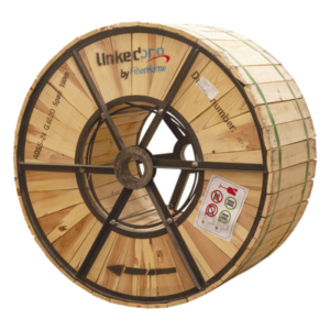 LINKEDPRO BY FIBERHOME OC-ADSS-ARMD-24C/4KM – Cable Fibra Óptica ADSS / Monomodo G.652D / 24 Hilos / Armadura Anti-Roedor / Span 200 m (656.2 ft) / Anti-Tracking 110 kV / 4 km