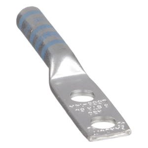 PANDUIT LCC6-14A-L – Conector de Compresión de Cobre / Calibre 6 AWG / Doble Barreno 1/4" / Espaciado 16 mm / Tambor Largo / 35 kV