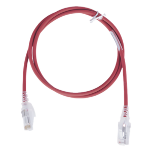 SIEMON MC6-07-0328 – Patch Cord / Cat 6 / UTP / T568A/B / CM/LSOH1 / 28AWG / 2.13 m (7 ft) / Rojo
