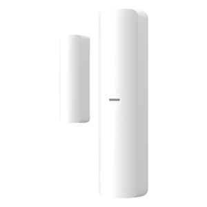 HIKVISION DS-PD201MC-WB – Sensor de Apertura Inalámbrico / Tecnología RF / Separación 25 mm / LED de Estado / Batería AA 1.5 V / -10°C a 55°C