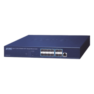 PLANET XGS-6311-12X – Switch Administrable Capa 3 / 12 Puertos SFP+ 10G / CPU MIPS 800 MHz / 1U Rack / 30.2W
