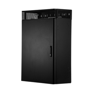 PANDUIT WME6BL – Gabinete de Montaje en Pared / 12 UR Totales / 6 UR Equipo Activo + 6 UR Pasivo / Carga 136.08 kg (300 lbs) / Acero Calibre 16 / UL 2416