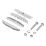 HOFFMAN LBSKW – Kit de Empalme para Escalerilla / Acero Calibre 12 / 2.66 mm / Recubierto en Polvo Blanco / 1.02 lb (0.46 kg)