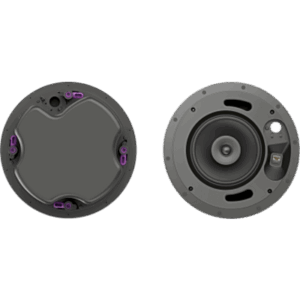 KRAMER CL-6D – Altavoz de Techo 6.5 in (165 mm) | PoE++ PoE+ PoE Auto-negociado | Dante | Amplificador, DSP y Mezclador Integrados | Mezcla de Dos Canales | EQ Paramétrico | Filtros Pasa Altos y Pasa Bajos | SPL Máximo 105 dB | UL2043 Plenum | UL1480A | R