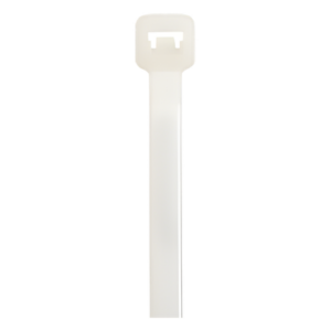PANDUIT S6-50-M – Cincho de Nylon / 160 mm (6.3') x 4.8 mm (0.19') / Tensión 50 lb (222 N) / Nylon 6.6 / Calificación AH-2 / Paquete 1000 Piezas