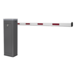 ACCESSPRO KT-XBF-RB – Barrera Vehicular Automática / Apertura 1.5 s / Brazo 3 m (9.8 ft) / 200 Ciclos/Hora / Corona LED Semaforizada / IP Resistente Intemperie