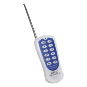 JWJ JLSA-CC-01 – Control Remoto Inalámbrico / Alcance 40 m (131.2 ft) / Sincronización Múltiple / Uso en Ambientes Húmedos / Diseño Compacto