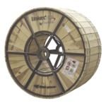 LINKEDPRO BY FIBERHOME OC-ADSS-24C-S200/4KM – Carrete de Fibra Óptica Aérea ADSS / Monomodo G.652D / 24 Hilos / Span 200 m / 4 km / 13,123 pies