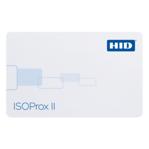 HID 1386NGGMV – Tarjeta de Proximidad / ISOProx II / Sin Programar / PVC / 5.4 x 8.6 cm / 0.076 mm