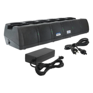 POWER PRODUCTS PP-6C-BC191 – Multicargador / 6 Cavidades / Ni-MH / Adaptadores Intercambiables / LED por Cavidad / Uso Profesional