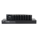 EPCOM PROAUDIO EPP-SPB18H150 – Splitter y Extensor de Video HDBaseT / 1x8 / 4K@60Hz 4:4:4 / 120 m (393.7 ft) en 4K / 150 m (492.1 ft) en 1080p / 18 Gbps / HDR10+ / PoC / IR y RS-232