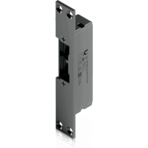 UBIQUITI UACC-LOCK-STRIKE-SECURE-8MM – Cerradura de Contrachapa Eléctrica / Fail-Secure / Sujeción 227 kg (500 lb) / Pestillo 8 mm / 12 VCC
