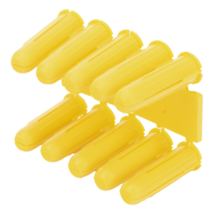 THORSMAN TP-1X – Taquete de Fijación / Doble Expansión Multidireccional / Tornillo 8 mm x 1" (25.4 mm) / 100 Piezas / Carga 50 kg / Rango Térmico -50°C a +80°C