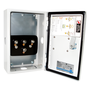 TOTAL GROUND TG-C01 – Acoplador de Impedancias / 1500 A / Gabinete Calibre 18 / Conexión 1/2' / Acero ASTM-A653