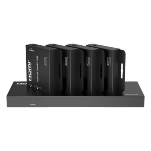 EPCOM PROAUDIO EPC-SP914C70 – Splitter HDMI 1x4 / 4K@30Hz 4:4:4 / 1080p@60Hz / Extensión 40 m (131.2 ft) Cat6 / PoC / HDCP 1.4