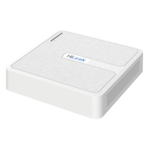 HiLook by HIKVISION NVR-104H-D/4P(D) – NVR IP / 4 Canales / 4 Puertos PoE+ / 40 Mbps Entrada / H.265+ / Full HD 1080p / 1 Bahía HDD 6 TB