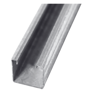 ANCLO ANC-USE4X4 – Canal Sólido / 4 x 4 cm (1.6 x 1.6 in) / Acero Pregalvanizado 1.5 mm / Refuerzos Longitudinales / 1.5 kg/m / Compatible C20 y C30
