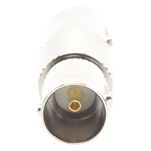 RF INDUSTRIES,LTD RFB-1734 – Adaptador Coaxial Tipo Barril / BNC Hembra a BNC Hembra / 75 Ohm / Níquel-Oro-Teflón / 32.5 mm Largo