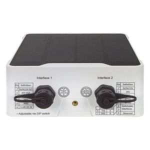 PLANET LN501 – Controlador de nodo LoRaWAN / IP67 / LoRaWAN Clase A y C / GPIO, AI, RS232, RS485 / Alcance 11 km / 36,000 ft / Celda solar y batería integrada / NFC y USB