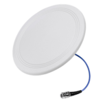 WILSONPRO / WEBOOST 3100-05 – Antena Omnidireccional de Techo Interior / Multibanda 600-6000 MHz / 5 Bandas Celulares y WiFi / Ultra Bajo Perfil 8 mm / Ganancia 4-7 dBi / Cable Plenum 30 cm (11.8 in) / Conector N-Hembra