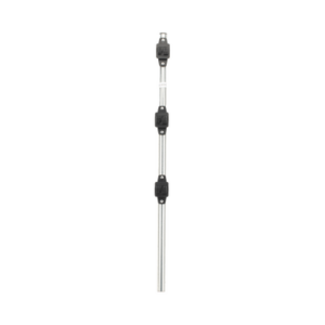 SFIRE SF-POST-3 – Poste de Paso para Cerca Eléctrica / Tubo de Acero Galvanizado en Caliente / 3 Aisladores con Remache / Longitud 75 cm (29.5 in) / Diámetro 25 mm (1 in) / Peso 0.57 kg