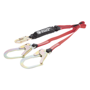 VARIOS SAWDG18 – Cable Amortiguador de Caída / Doble Gancho de Sujeción / 1.83 m (6 ft) / Capacidad 140 kg (310 lbs) / ANSI Z359.1