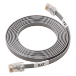 EPEVER CCRJ45RJ45150V1.0 – Cable de Comunicación RJ45-RJ45 / 150V DC / Conectores Blindados / 1 m (3.3 ft) / Industrial