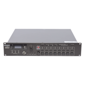 EPCOM PROAUDIO SF-6200MA – Controlador de Evacuación por Voz / Amplificador 500 W / 8 Zonas Independientes / Expansible a 128 Zonas / Salida 100 V / Reproductor MP3 / Radio FM