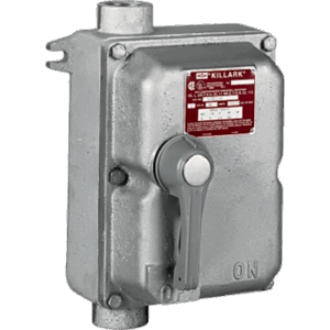 HUBBELL KILLARK HUB-XEDS-100 – Interruptor de Desconexión sin Fusible / 100 A / Clase I, II, III / Aluminio sin Cobre / 3 Candados Off
