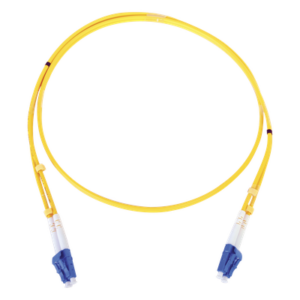 LINKEDPRO BY EPCOM LP-FO-6049B – Jumper de Fibra Óptica Monomodo / LC/LC Dúplex / 9/125 / 1 m (3.28 ft) / ITU-T G.652.D