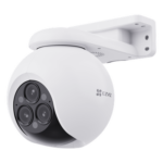 EZVIZ CS-H80F – Cámara PT IP / 2K+ / Panorámica 360° / Zoom Óptico 12x / Visión Nocturna a Color / IP67 / Wi-Fi 2.4 GHz