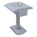 EPCOM POWERLINE EPLMCN235L50 – Sujetador Intermedio / 35 mm / Riel 5 y 8 mm / Aluminio Anodizado / Montaje Paneles Solares