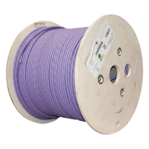 SIEMON 9T7L4-E10 – Cable S/FTP / Cat 7A / 4 Pares / 305 m (1000 ft) / Blindaje Doble / LS0H / 75°C / PoE