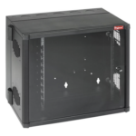 HOFFMAN EWMW242825 – Gabinete de Pared 19in / 12 UR / Profundidad Extendida 635 mm (25 in) / Puerta Vidrio Templado / NEMA 12 / Montaje Sin Herramientas