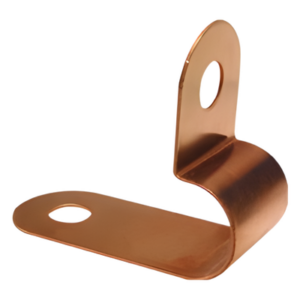 TOTAL GROUND TG-ACP – Abrazadera de Cobre / 23.90 mm Base / 254 mm Largo / 62.49 mm Altu…