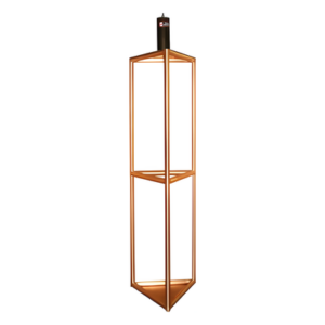 TOTAL GROUND TG2500 – Electrodo de Puesta a Tierra / 2500A / Cobre Electrolítico / 250 x 58 cm / 8.2 x 1.9 pies / Filtro LCR