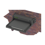 LINKEDPRO BY EPCOM LP-RAP-1802 – Rack Abierto de Pared / 19 pulgadas / 2U / Profundidad 460 mm (18 in) / Carga 22 kg / Charola 150 mm