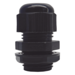 TXPRO TXG-PG-12NBK – Glándula de Plástico / Rosca NPT 1/2" / Rango de Cable 6-11 mm / Color Negro / Diseño Compacto
